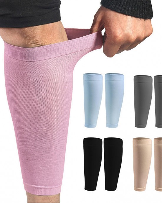 Customized Logo OEM ODM Leg Sleeve Running Sports Socks Shin Splint Outdoor Exercise Calf Compression Sleeve Customized Logo OEM ODM Leg Sleeve Running Sports Socks Shin Splint Outdoor Exercise Calf Compression Sleeve
