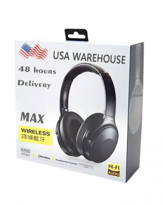 USA&EU Warehouse Wireless Earphones Air Max Headphones Earbuds ANC Noise Cancellation Spatial Audio Top Version Max Headphone USA&EU Warehouse Wireless Earphones Air Max Headphones Earbuds ANC Noise Cancellation Spatial Audio Top Version Max Headphone