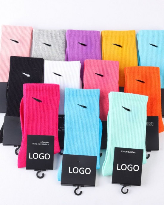 Wholesale Top Quality NK Socks Professional Sporty Cotton Socks Custom logo Branded Men's Socks Wholesale Top Quality NK Socks Professional Sporty Cotton Socks Custom logo Branded Men's Socks
