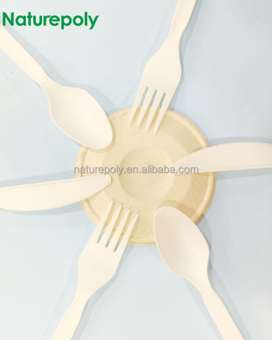 Wholesales 7 Inch Eco Friendly Compostable CPLA Plastic Flatware Sets Biodegradable Disposable Cutlery Set with Knife Spoon Fork Wholesales 7 Inch Eco Friendly Compostable CPLA Plastic Flatware Sets Biodegradable Disposable Cutlery Set with Knife Spoon Fork
