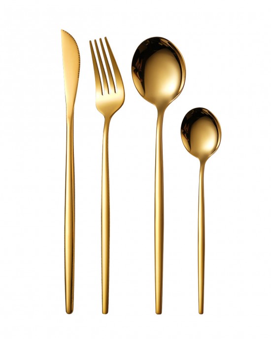 Hot Sale 2024 Wedding Gold Knife, Fork and Spoon Stainless Steel Tableware Restaurant Silver Set Hot Sale 2024 Wedding Gold Knife, Fork and Spoon Stainless Steel Tableware Restaurant Silver Set