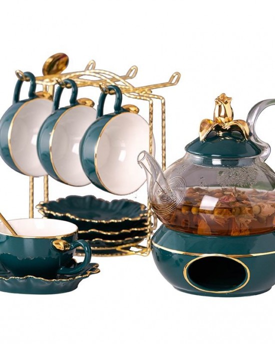 WHOLESALE Ceramic 15pcs Coffee Tea Set JS-C1908 WHOLESALE Ceramic 15pcs Coffee Tea Set JS-C1908