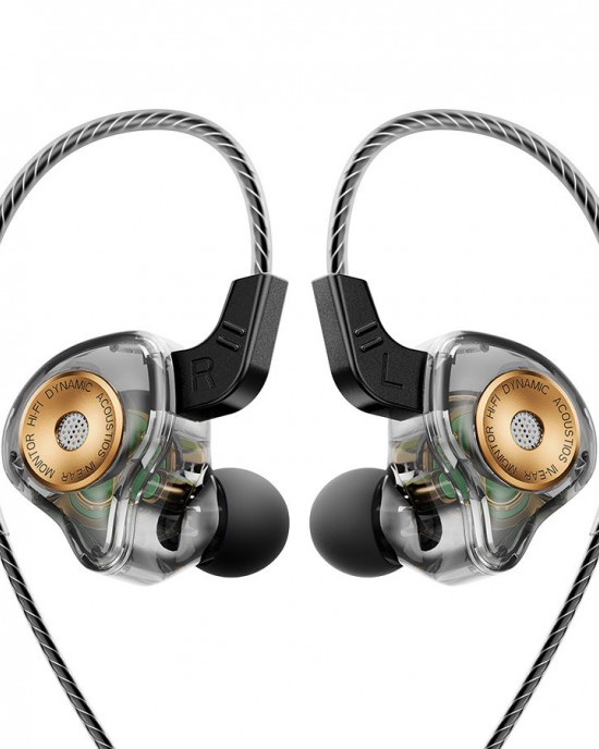 QKZ AK6-Ultra In-Ear Dynamic Driver Wired Headphones with Microphone for Sports and Running QKZ AK6-Ultra In-Ear Dynamic Driver Wired Headphones with Microphone for Sports and Running