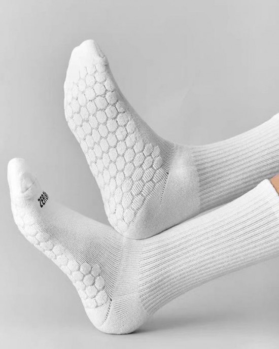 Top Quality Men's Combed Cotton Knitted Honeycomb Socks Massage Bottom Breathable Fitness Sports Leisure Crew Terry Socks Top Quality Men's Combed Cotton Knitted Honeycomb Socks Massage Bottom Breathable Fitness Sports Leisure Crew Terry Socks